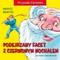Podejrzany facet z czerwonym nochalem