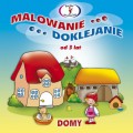 Malowanie-doklejanie. Domy