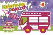 Kolorowe pojazdy 4 - Malowanki wodne