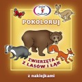 Pokoloruj zwierzęta z lasów i łąk