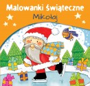 Malowanka świąteczna. Mikołaj